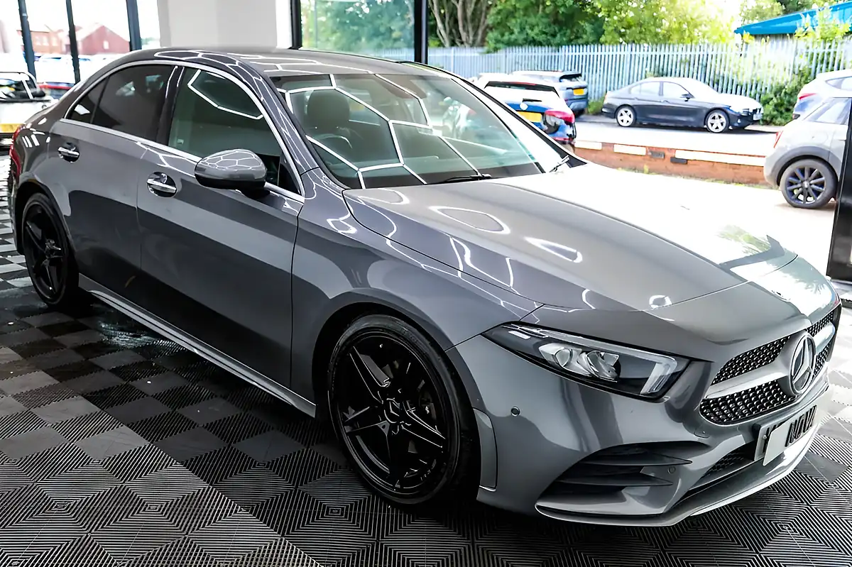 Used 2020 Mercedes-Benz a Class AMG Line Premium 2 Grey - Interior and Exterior details 9
