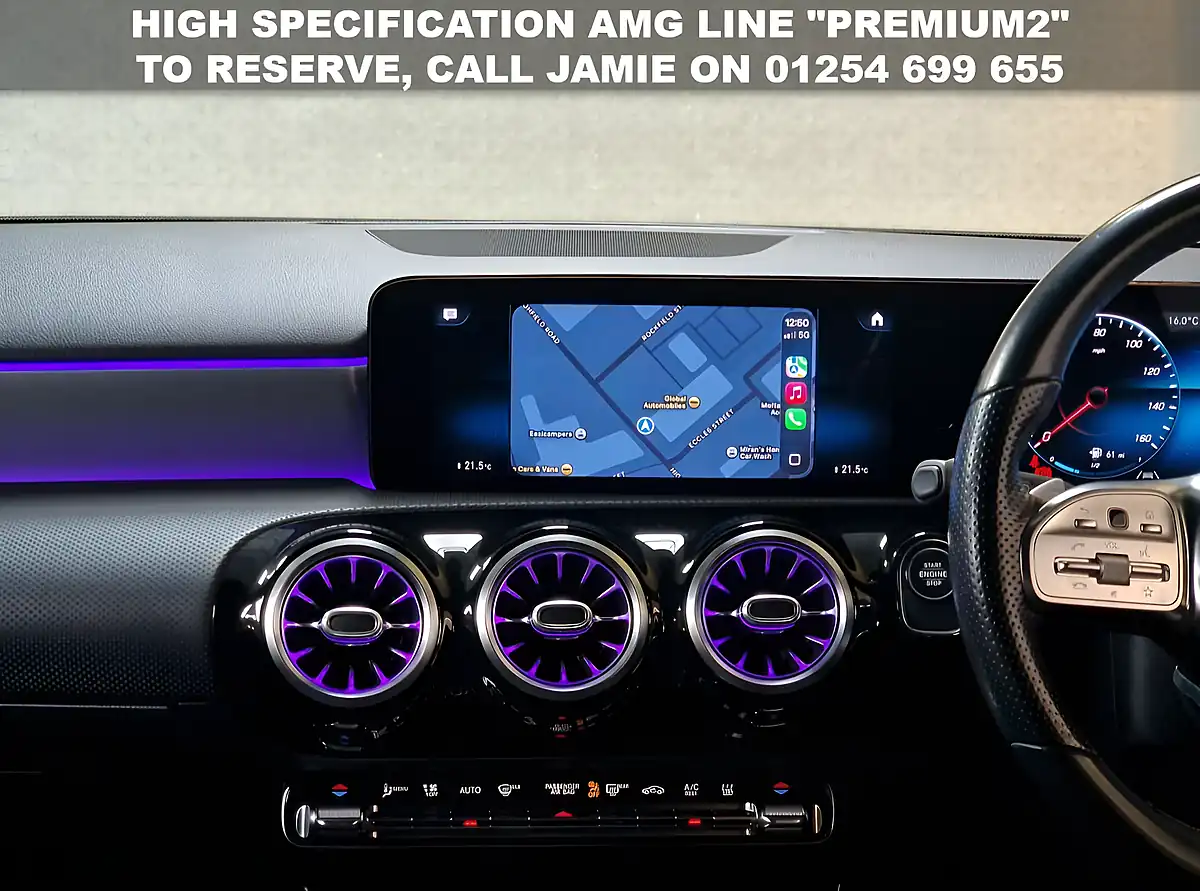 Used 2020 Mercedes-Benz a-Class AMG Line Premium 2 Mountain Grey - Interior and Exterior details 4