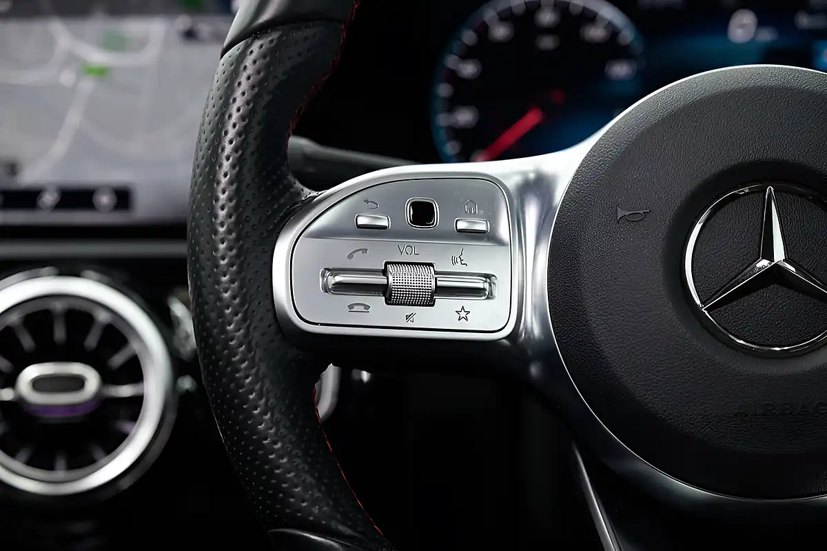 Used 2020 Mercedes-Benz a Class AMG Line (premium Plus 2) Black - Interior and Exterior details 15