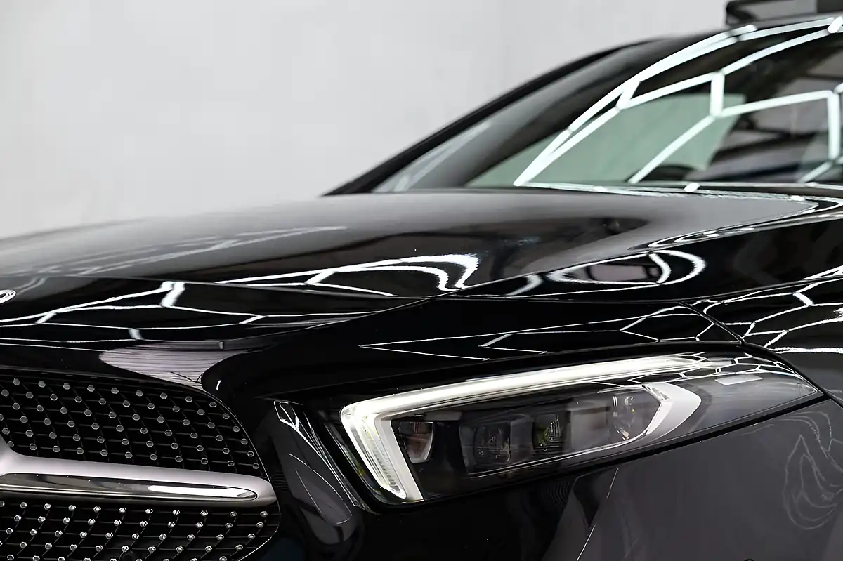 Used 2020 Mercedes-Benz a Class AMG Line (premium Plus 2) Black - Interior and Exterior details 4