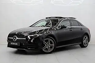 Used 2020 Mercedes-Benz a Class AMG Line (premium Plus 2) Black - Interior and Exterior details 5