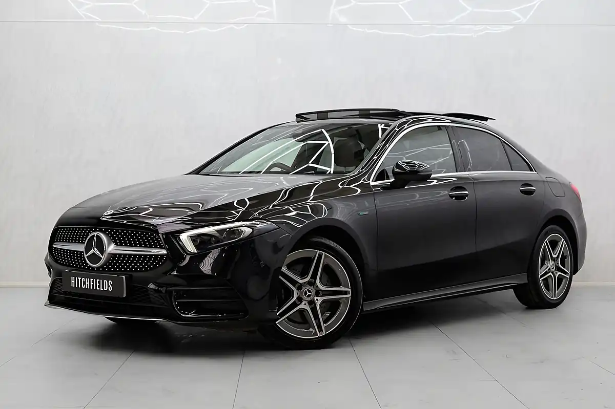 Used 2020 Mercedes-Benz a Class AMG Line (premium Plus 2) Black - Interior and Exterior details 5