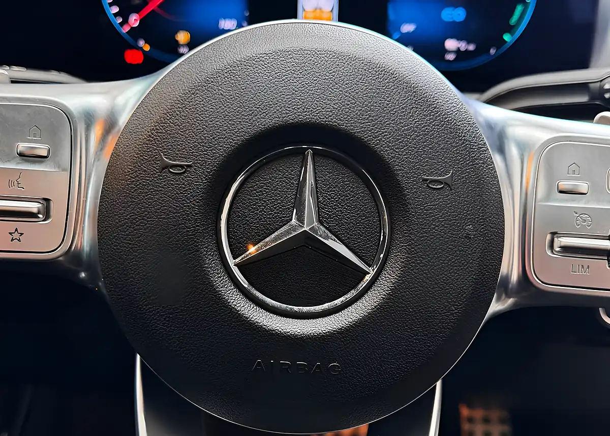 Used 2020 Mercedes-Benz a Class AMG Line (premium Plus 2) White - Interior and Exterior details 12