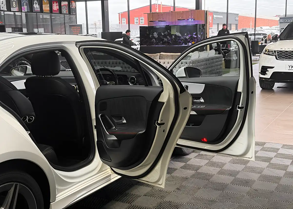 Used 2020 Mercedes-Benz a Class AMG Line (premium Plus 2) White - Interior and Exterior details 20