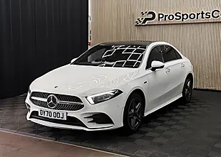 Used 2020 Mercedes-Benz a Class AMG Line (premium Plus 2) White - Interior and Exterior details 4