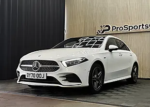 Used 2020 Mercedes-Benz a Class AMG Line (premium Plus 2) White - Interior and Exterior details 6