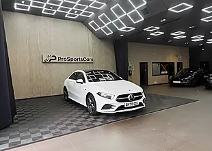Used 2020 Mercedes-Benz a Class AMG Line (premium Plus 2) White - Interior and Exterior details 8