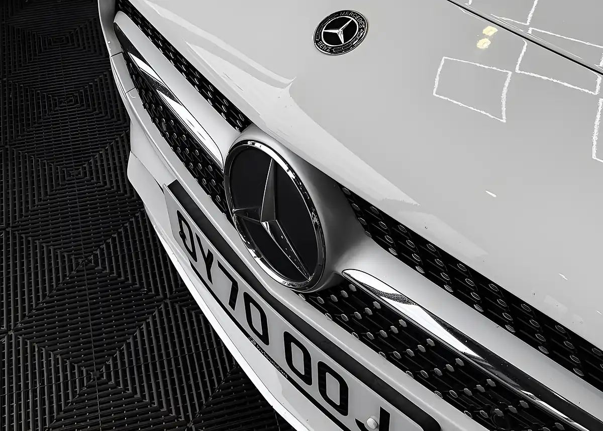 Used 2020 Mercedes-Benz a Class AMG Line (premium Plus 2) White - Interior and Exterior details 9