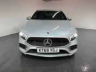 Used 2020 Mercedes-Benz a-Class AMG Line Silver - Interior and Exterior details 2