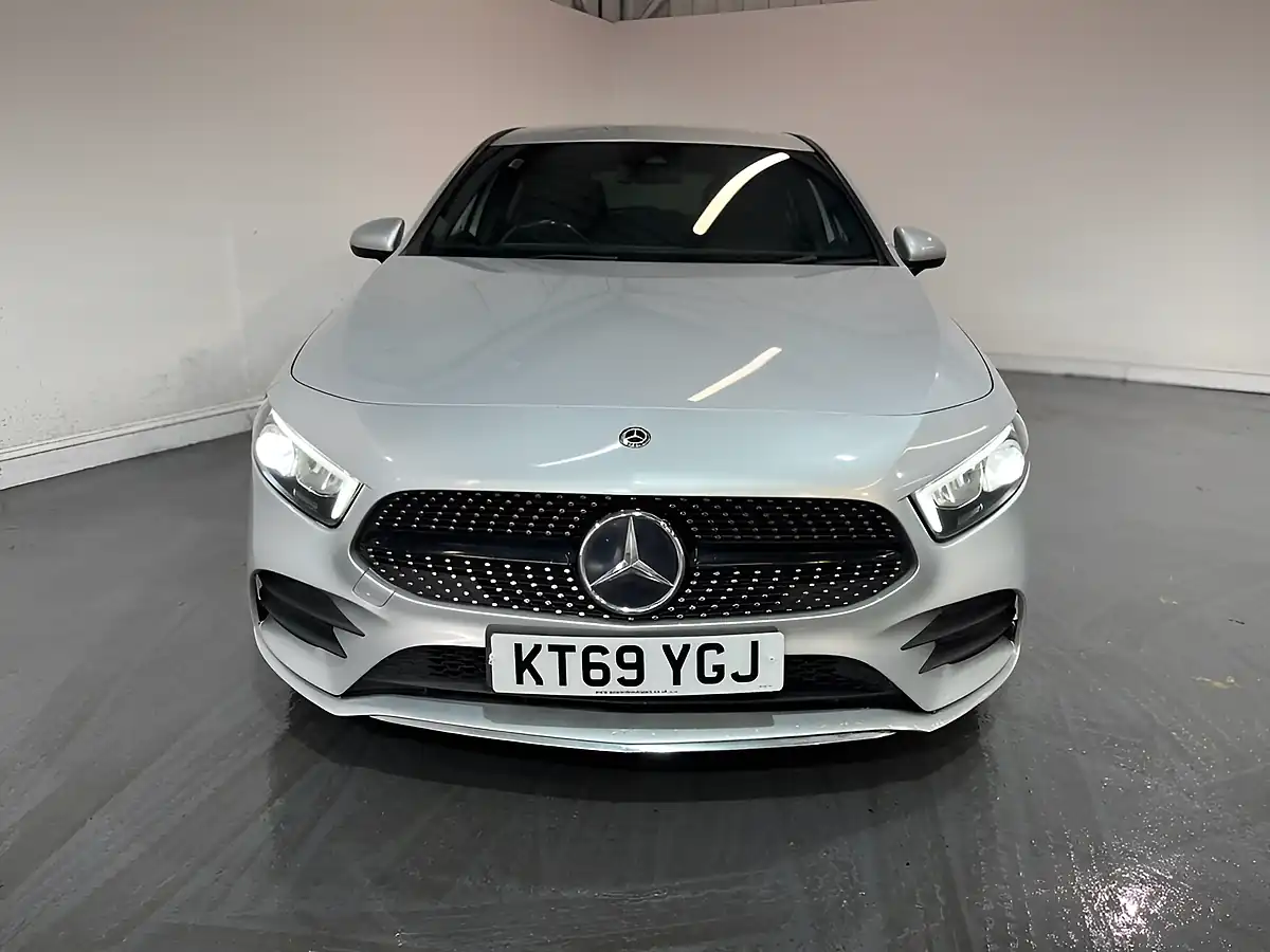 Used 2020 Mercedes-Benz a-Class AMG Line Silver - Interior and Exterior details 2