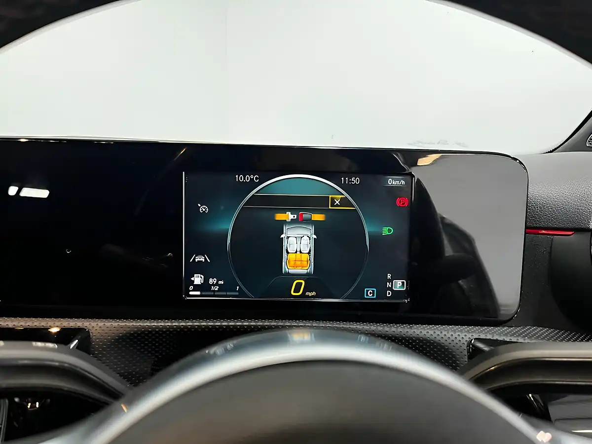 Used 2020 Mercedes-Benz a-Class AMG Line Silver - Interior and Exterior details 20
