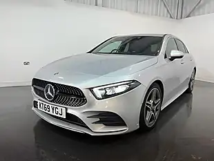 Used 2020 Mercedes-Benz a-Class AMG Line Silver - Interior and Exterior details 3