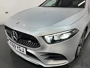 Used 2020 Mercedes-Benz a-Class AMG Line Silver - Interior and Exterior details 4