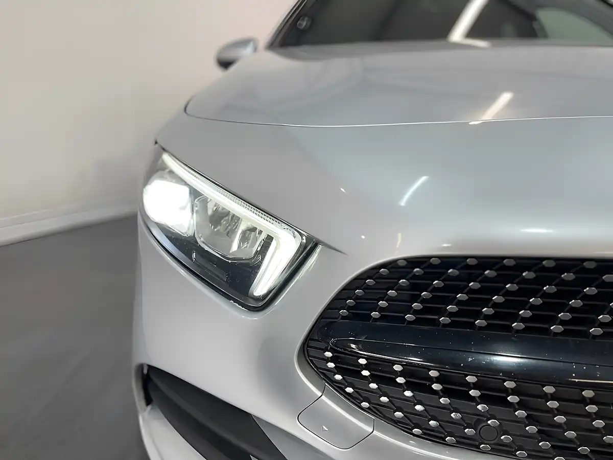 Used 2020 Mercedes-Benz a-Class AMG Line Silver - Interior and Exterior details 5