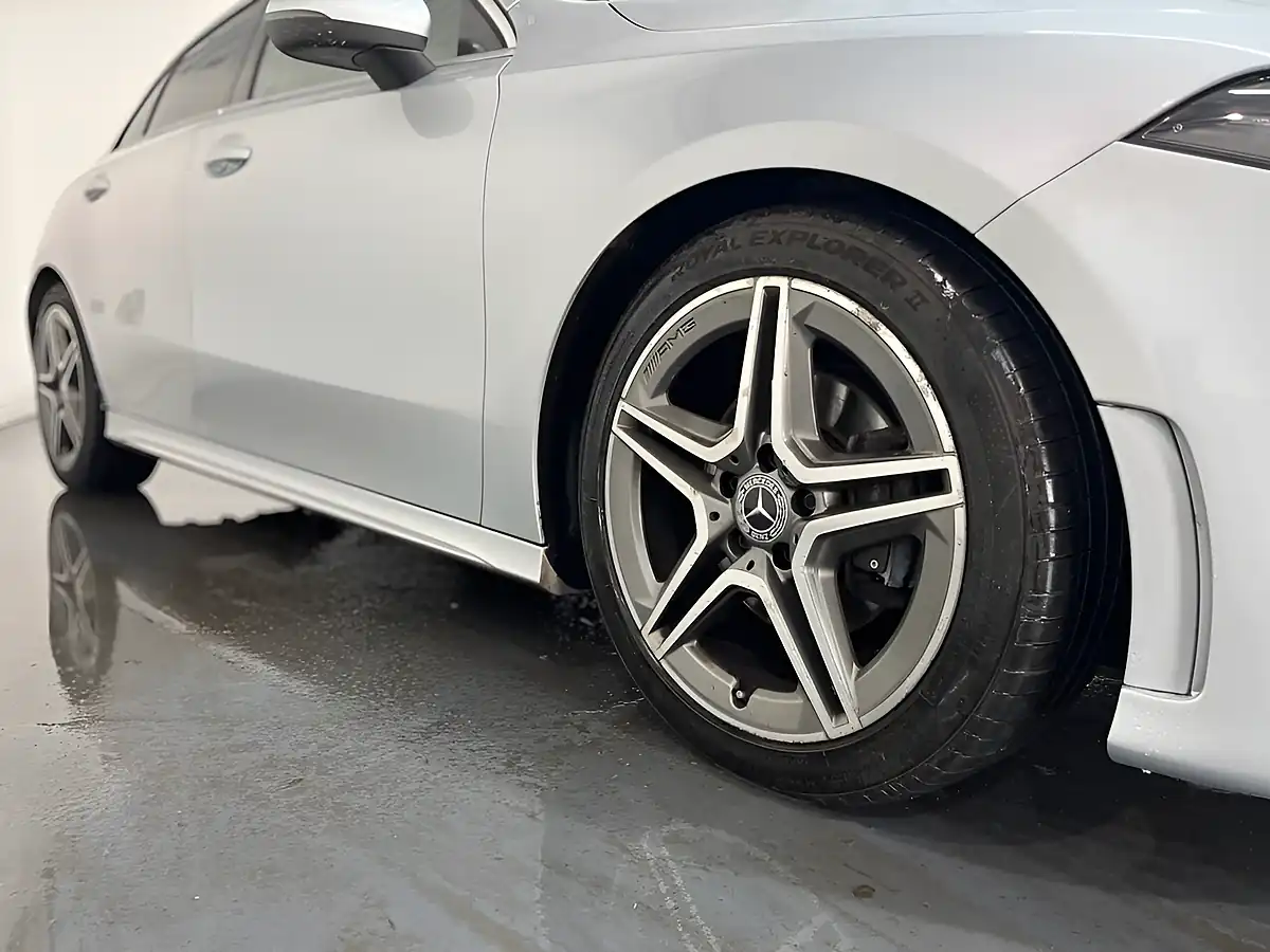Used 2020 Mercedes-Benz a-Class AMG Line Silver - Interior and Exterior details 7