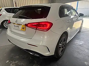 Used 2020 Mercedes-Benz a-Class AMG Line White - Interior and Exterior details 10