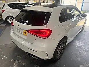 Used 2020 Mercedes-Benz a-Class AMG Line White - Interior and Exterior details 11