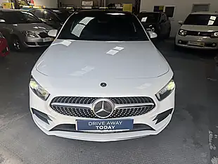 Used 2020 Mercedes-Benz a-Class AMG Line White - Interior and Exterior details 3