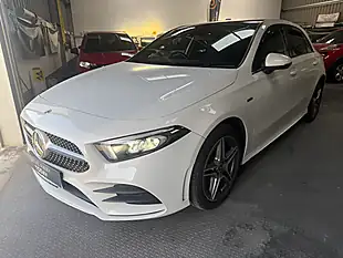 Used 2020 Mercedes-Benz a-Class AMG Line White - Interior and Exterior details 5