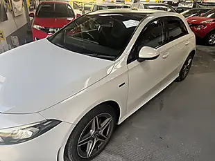 Used 2020 Mercedes-Benz a-Class AMG Line White - Interior and Exterior details 6