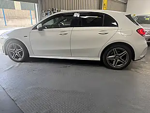 Used 2020 Mercedes-Benz a-Class AMG Line White - Interior and Exterior details 7