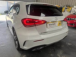 Used 2020 Mercedes-Benz a-Class AMG Line White - Interior and Exterior details 8