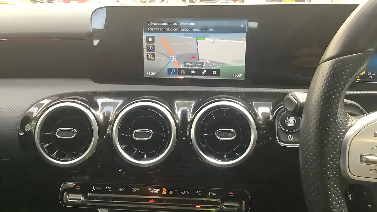Used 2020 Mercedes-Benz a Class AMG Line White - Interior and Exterior details 10