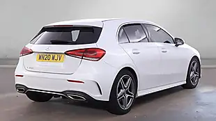 Used 2020 Mercedes-Benz a Class AMG Line White - Interior and Exterior details 2