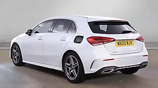 Used 2020 Mercedes-Benz a Class AMG Line White - Interior and Exterior details 3