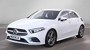 Used 2020 Mercedes-Benz a Class AMG Line White - Interior and Exterior details 4