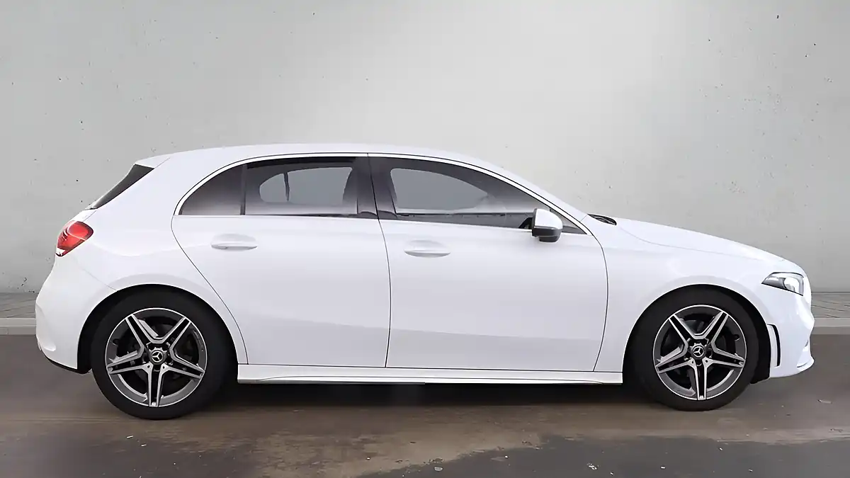 Used 2020 Mercedes-Benz a Class AMG Line White - Interior and Exterior details 5