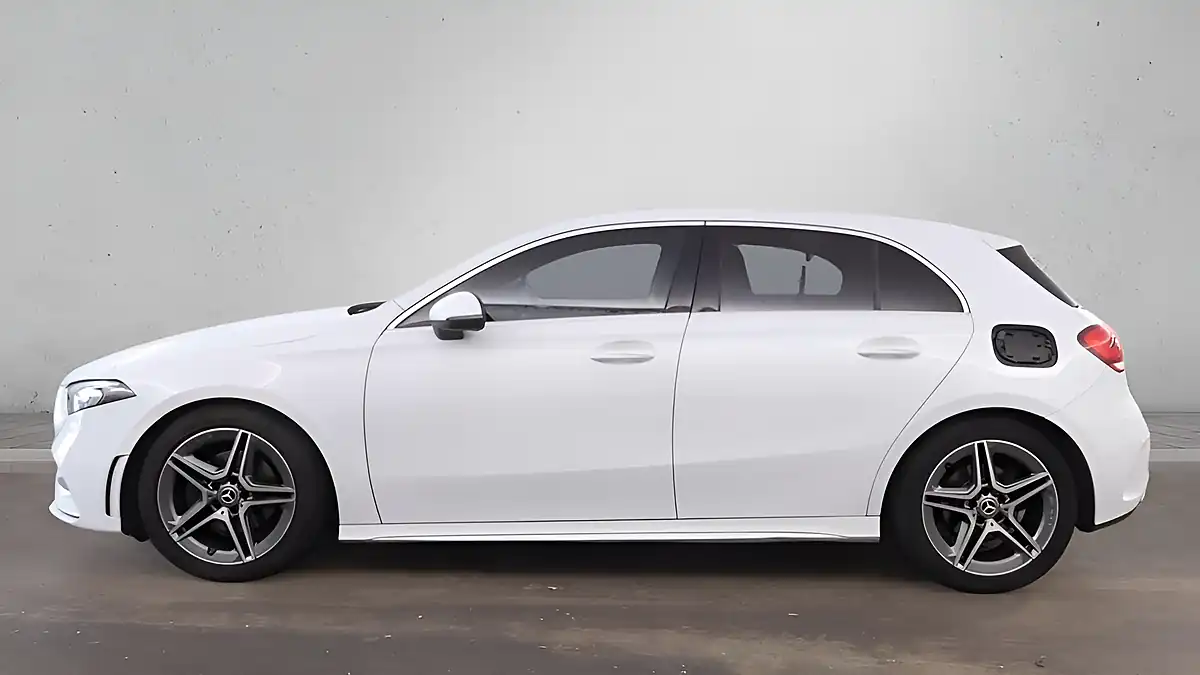 Used 2020 Mercedes-Benz a Class AMG Line White - Interior and Exterior details 6