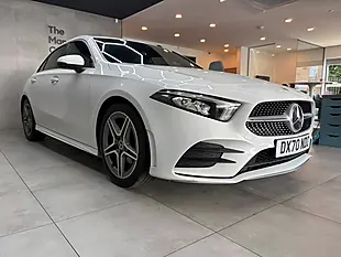 Used 2020 Mercedes-Benz a Class AMG Line White - Interior and Exterior details 2