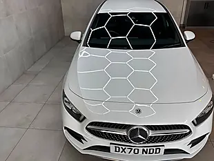 Used 2020 Mercedes-Benz a Class AMG Line White - Interior and Exterior details 4