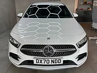 Used 2020 Mercedes-Benz a Class AMG Line White - Interior and Exterior details 6