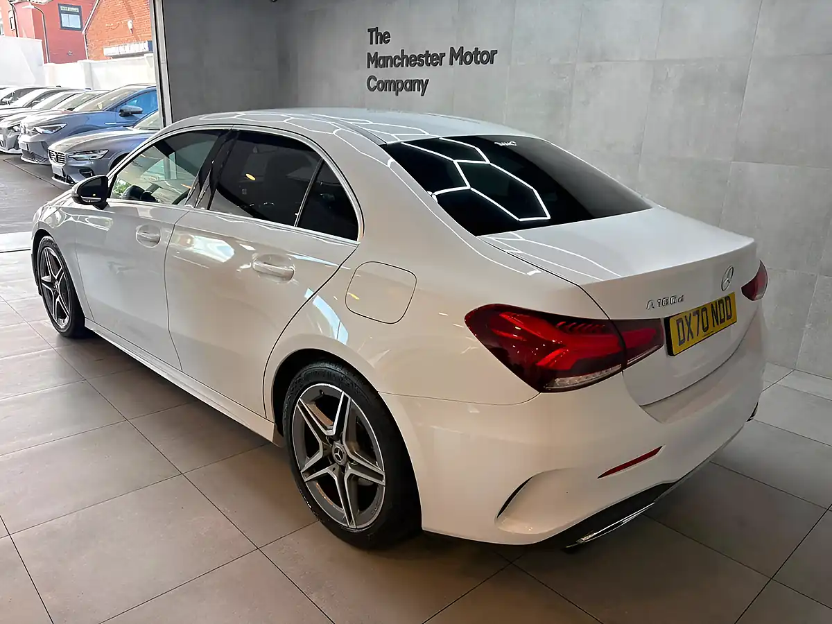 Used 2020 Mercedes-Benz a Class AMG Line White - Interior and Exterior details 7