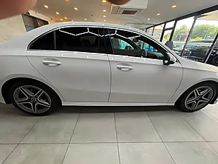 Used 2020 Mercedes-Benz a Class AMG Line White - Interior and Exterior details 9