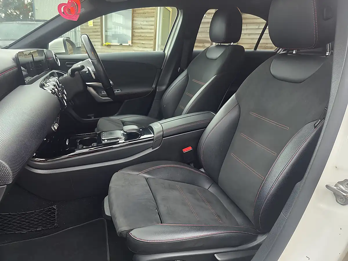 Used 2020 Mercedes-Benz a Class AMG Line White - Interior and Exterior details 12