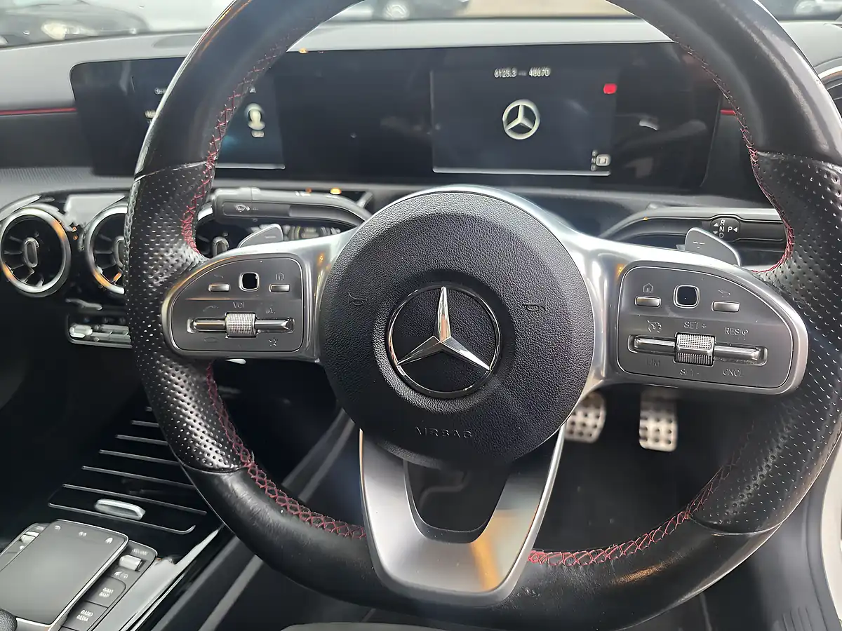Used 2020 Mercedes-Benz a Class AMG Line White - Interior and Exterior details 17