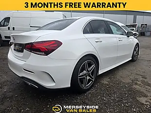 Used 2020 Mercedes-Benz a Class AMG Line White - Interior and Exterior details 2
