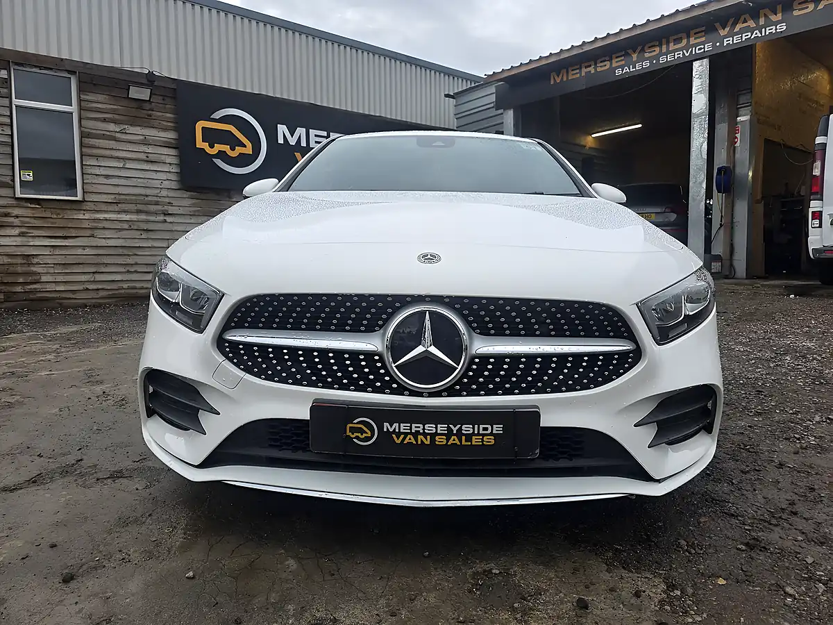 Used 2020 Mercedes-Benz a Class AMG Line White - Interior and Exterior details 6