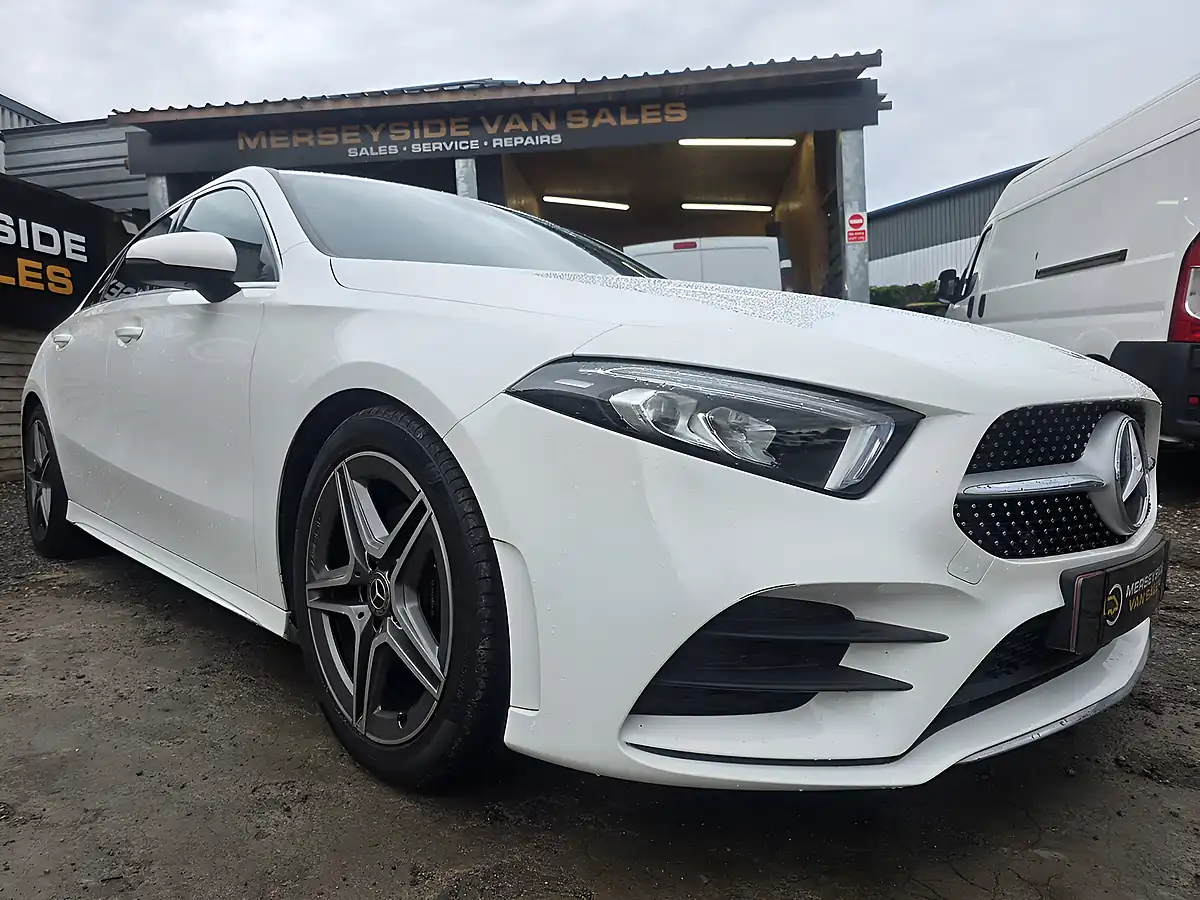 Used 2020 Mercedes-Benz a Class AMG Line White - Interior and Exterior details 7