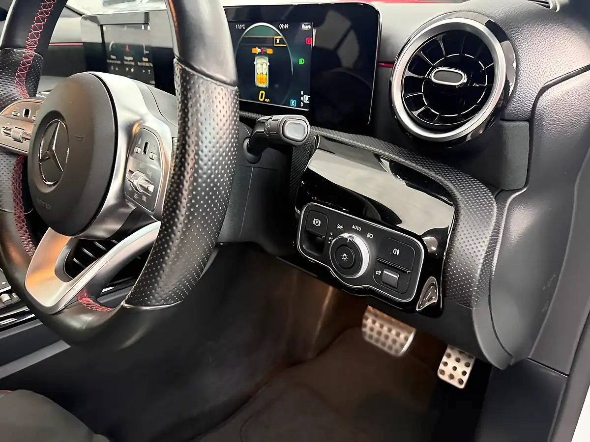 Used 2020 Mercedes-Benz a Class AMG Line White - Interior and Exterior details 16