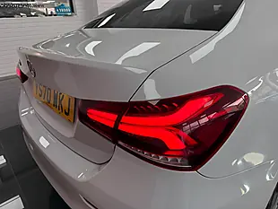 Used 2020 Mercedes-Benz a Class AMG Line White - Interior and Exterior details 7
