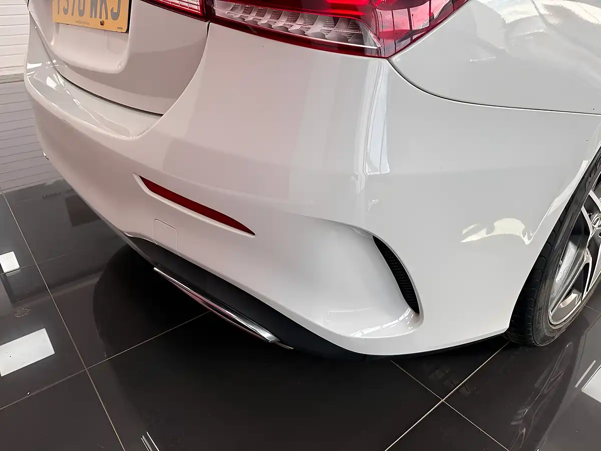 Used 2020 Mercedes-Benz a Class AMG Line White - Interior and Exterior details 8