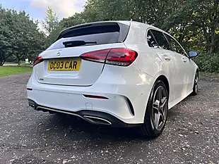 Used 2020 Mercedes-Benz a Class AMG Line White - Interior and Exterior details 10