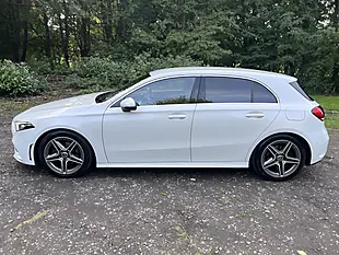 Used 2020 Mercedes-Benz a Class AMG Line White - Interior and Exterior details 3