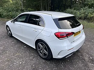 Used 2020 Mercedes-Benz a Class AMG Line White - Interior and Exterior details 4