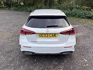 Used 2020 Mercedes-Benz a Class AMG Line White - Interior and Exterior details 5