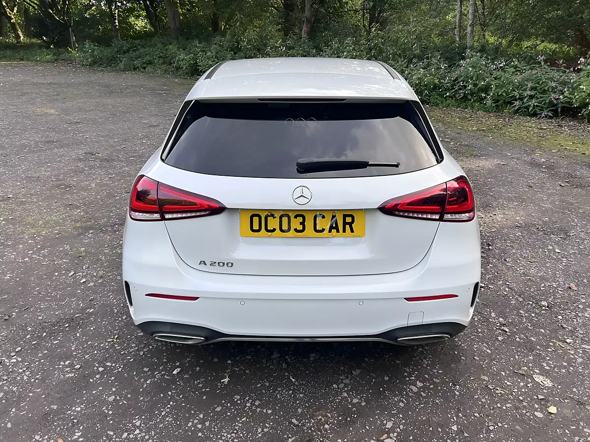 Used 2020 Mercedes-Benz a Class AMG Line White - Interior and Exterior details 5